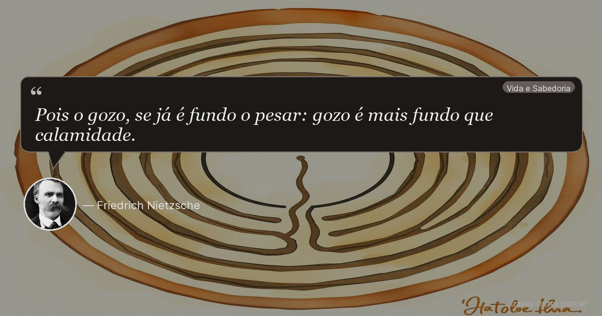 Frase de Friedrich Nietzsche