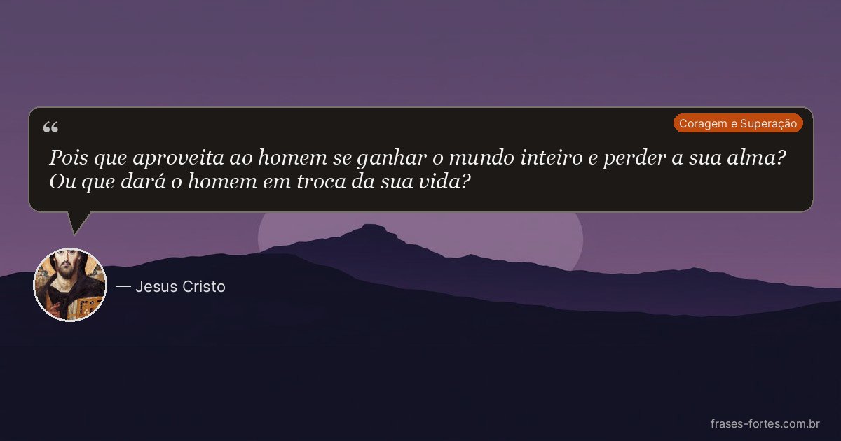 Frase de Jesus Cristo