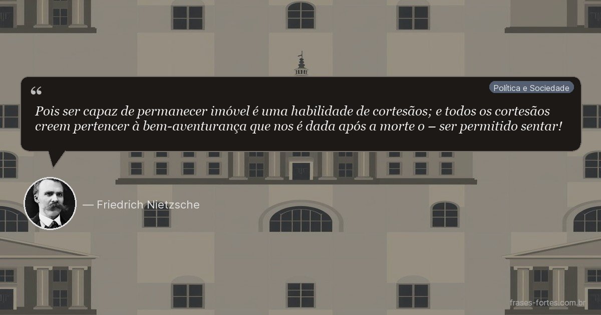 Frase de Friedrich Nietzsche