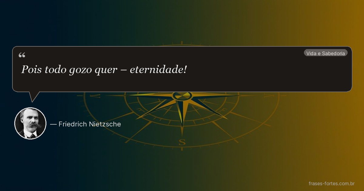 Frase de Friedrich Nietzsche