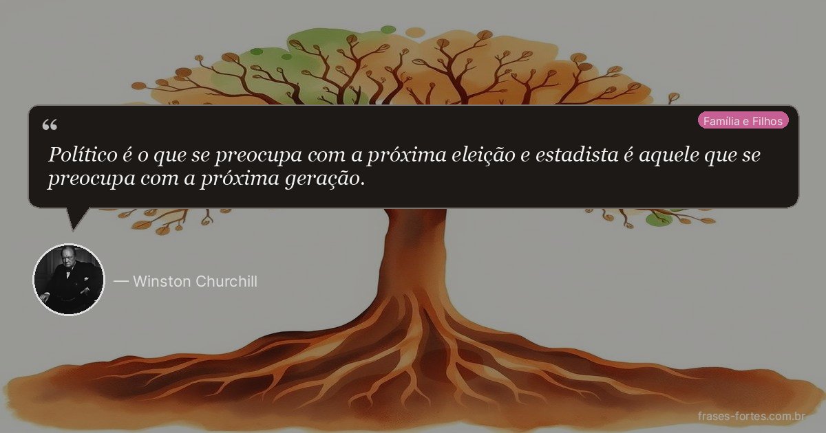 Frase de Winston Churchill