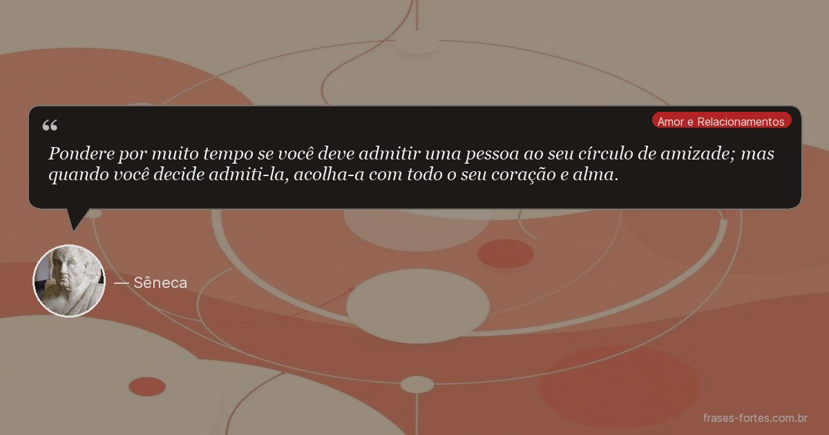 Frase de Sêneca