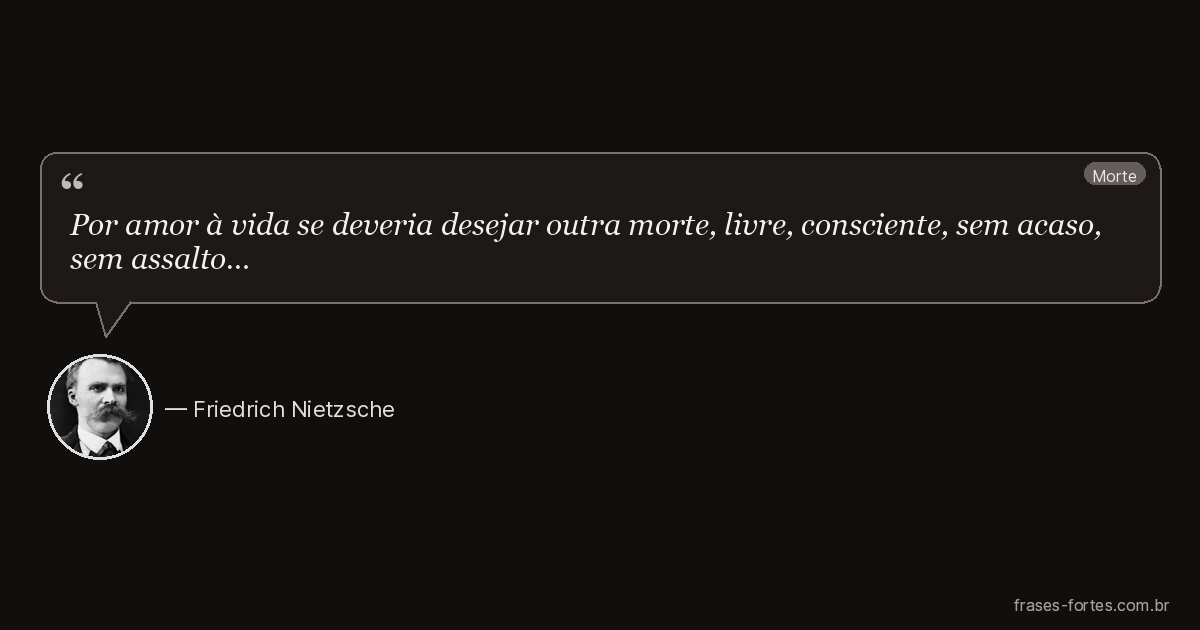Frase de Friedrich Nietzsche