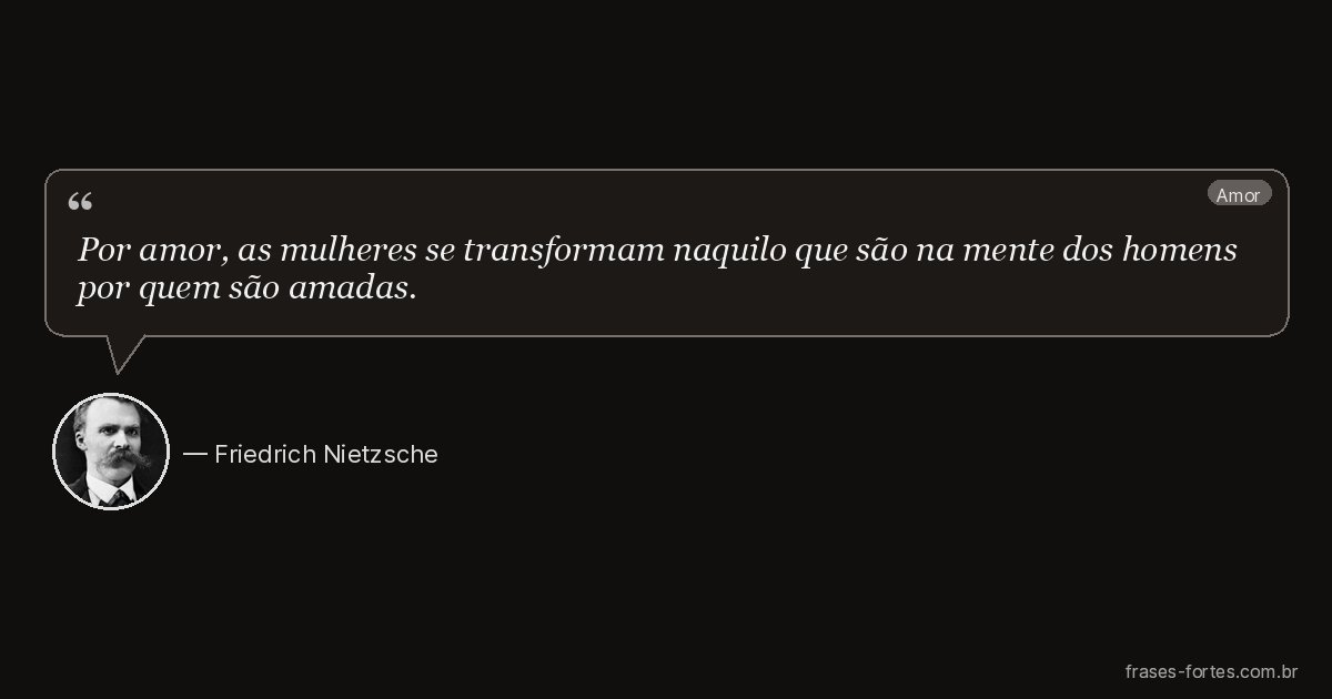 Frase de Friedrich Nietzsche