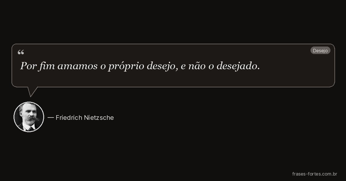 Frase de Friedrich Nietzsche