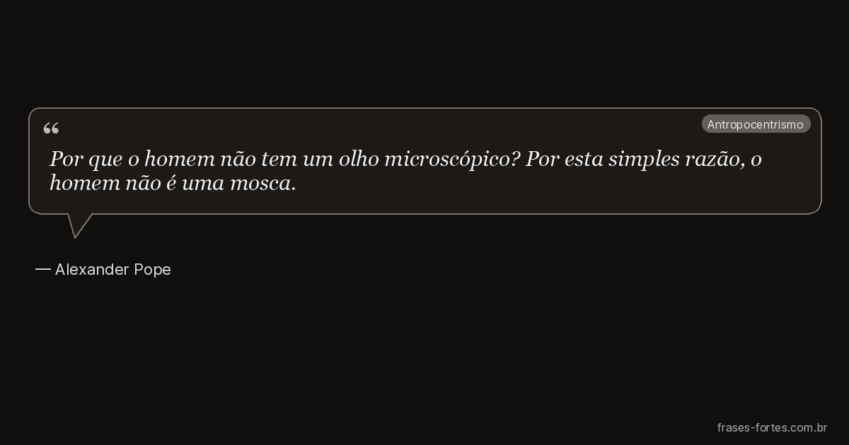 Frase de Alexander Pope