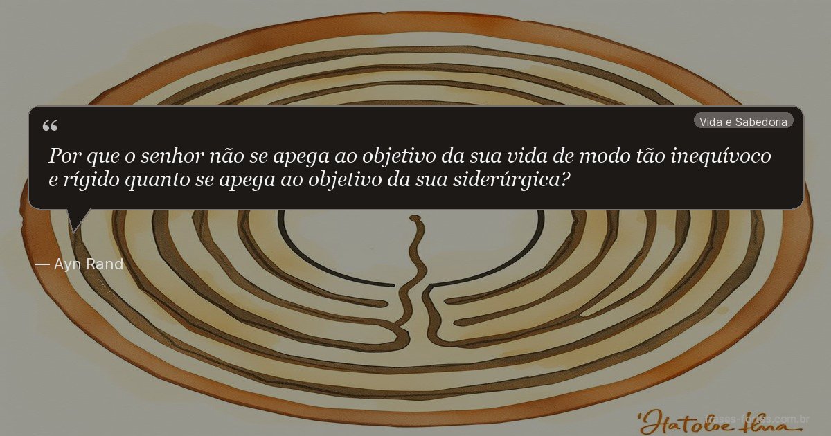 Frase de Ayn Rand