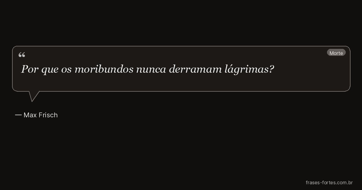 Frase de Max Frisch