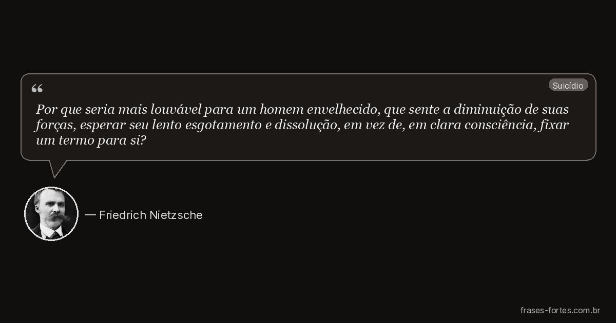 Frase de Friedrich Nietzsche