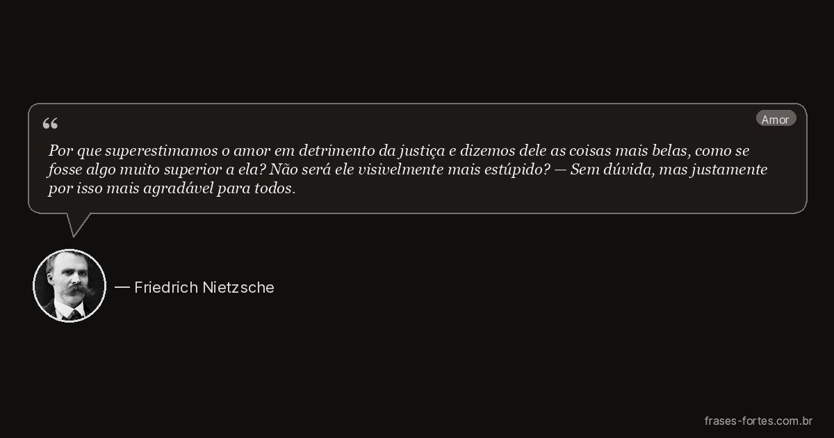 Frase de Friedrich Nietzsche
