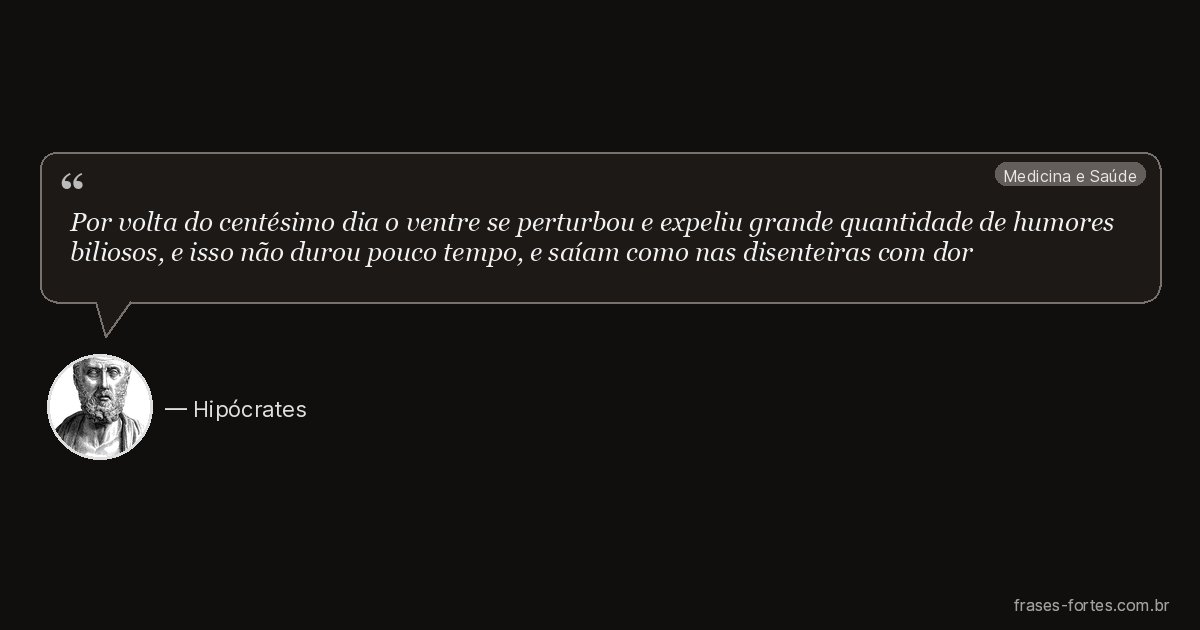 Frase de Hipócrates