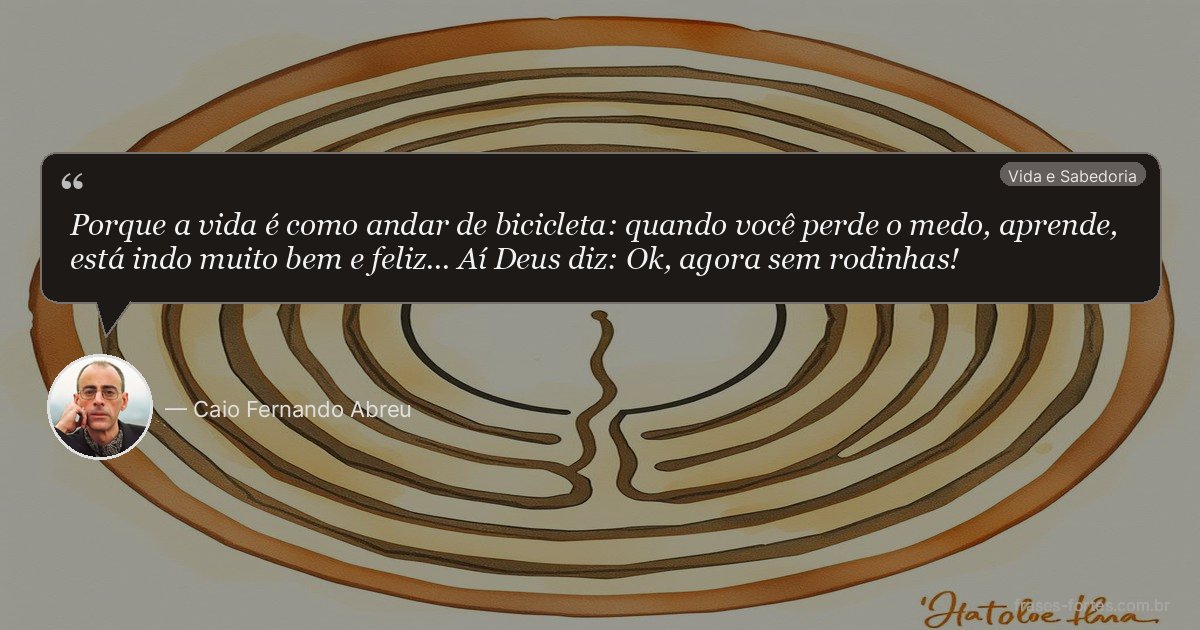 Frase de Caio Fernando Abreu