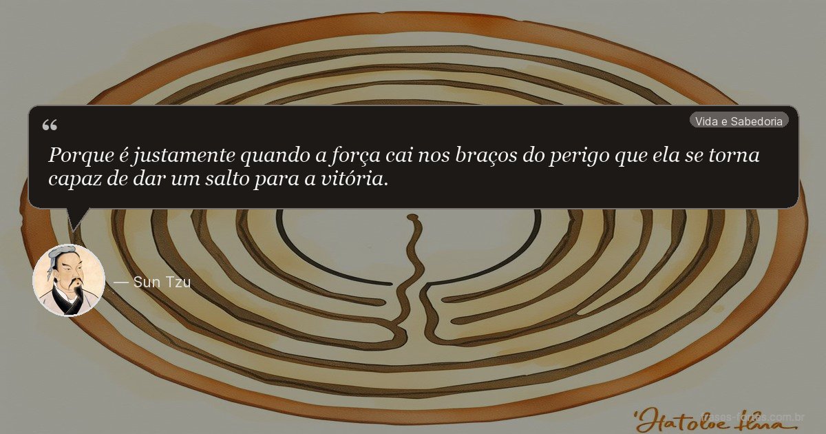 Frase de Sun Tzu