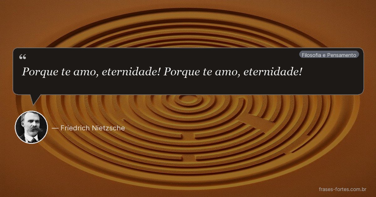Frase de Friedrich Nietzsche