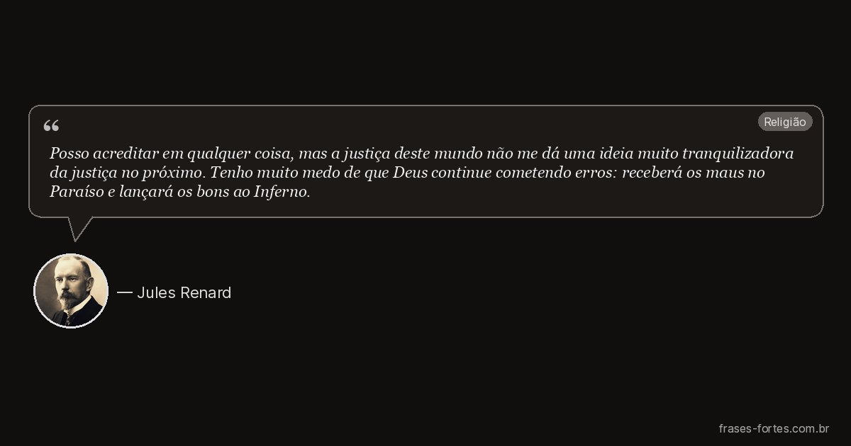 Frase de Jules Renard