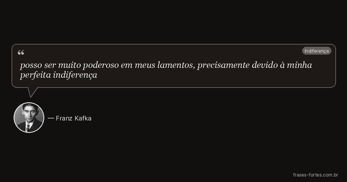 Frase de Franz Kafka