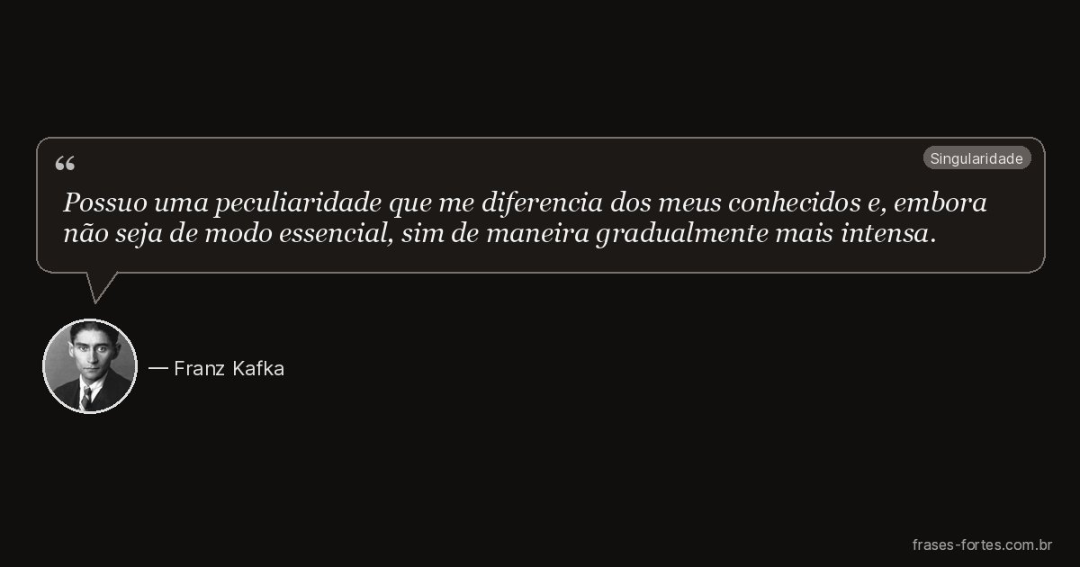 Frase de Franz Kafka