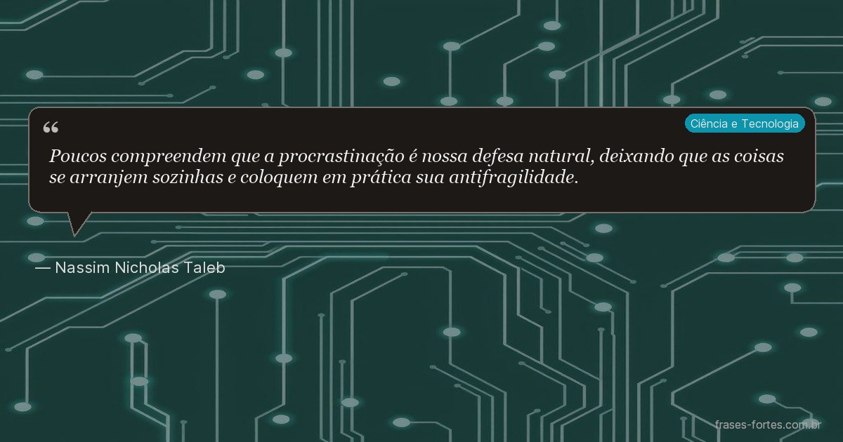 Frase de Nassim Nicholas Taleb