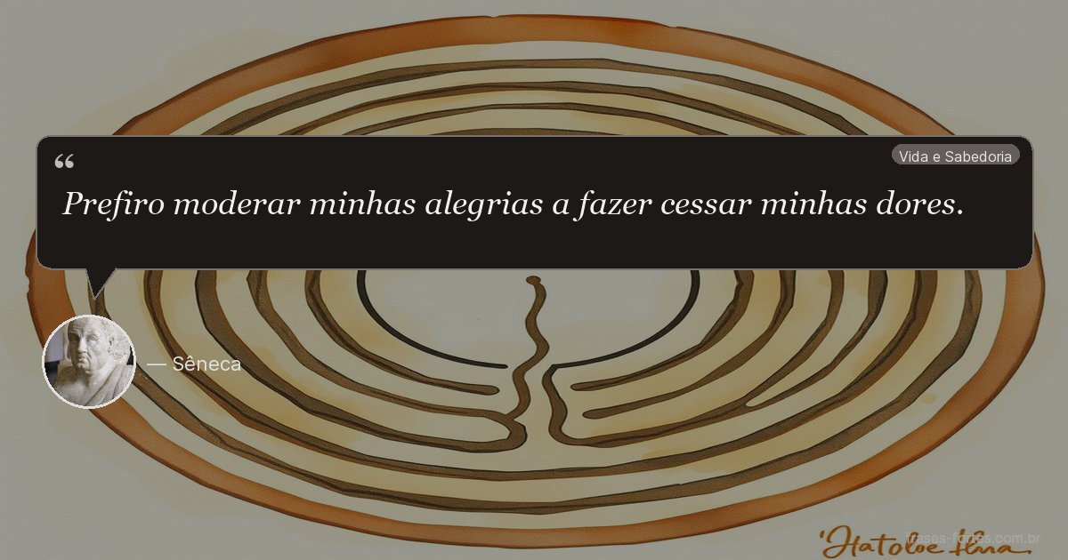 Frase de Sêneca
