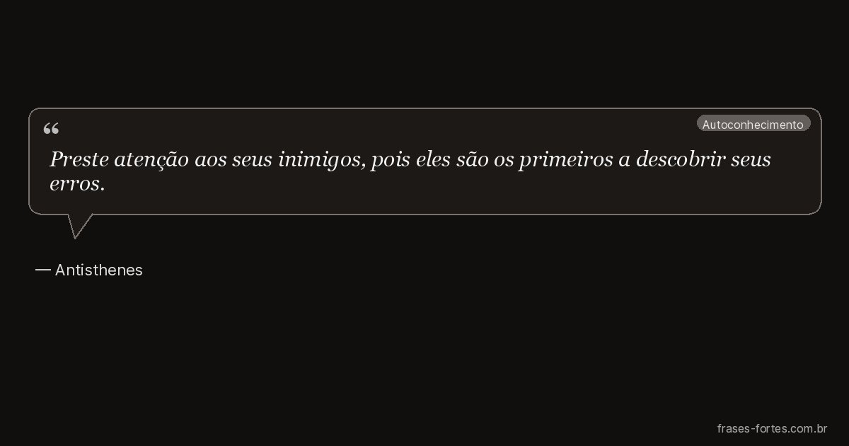 Frase de Antisthenes