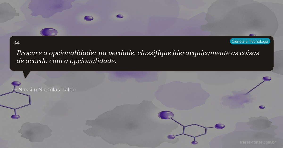 Frase de Nassim Nicholas Taleb