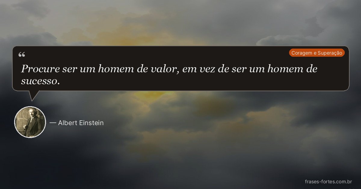 Frase de Albert Einstein