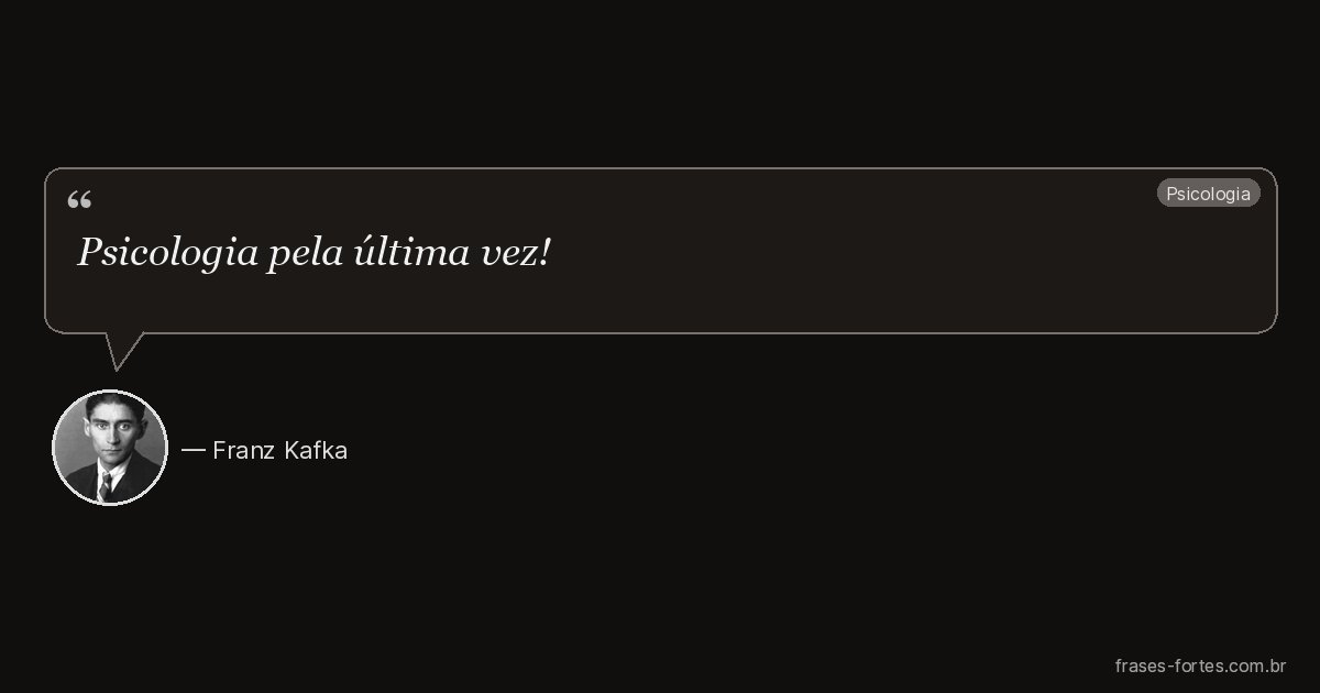 Frase de Franz Kafka