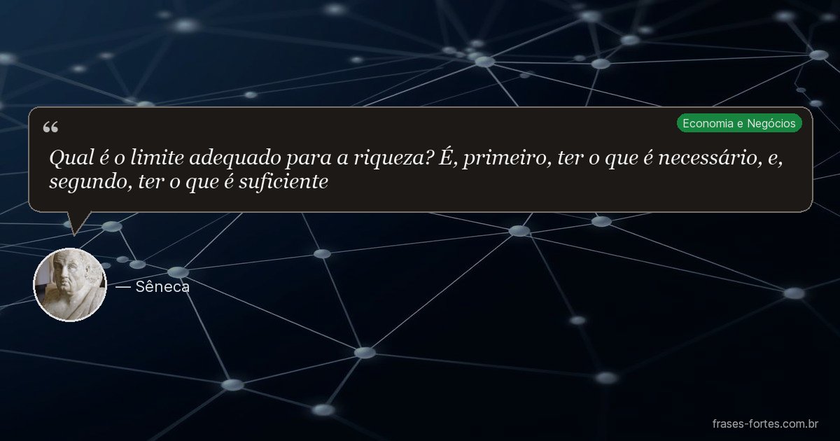 Frase de Sêneca