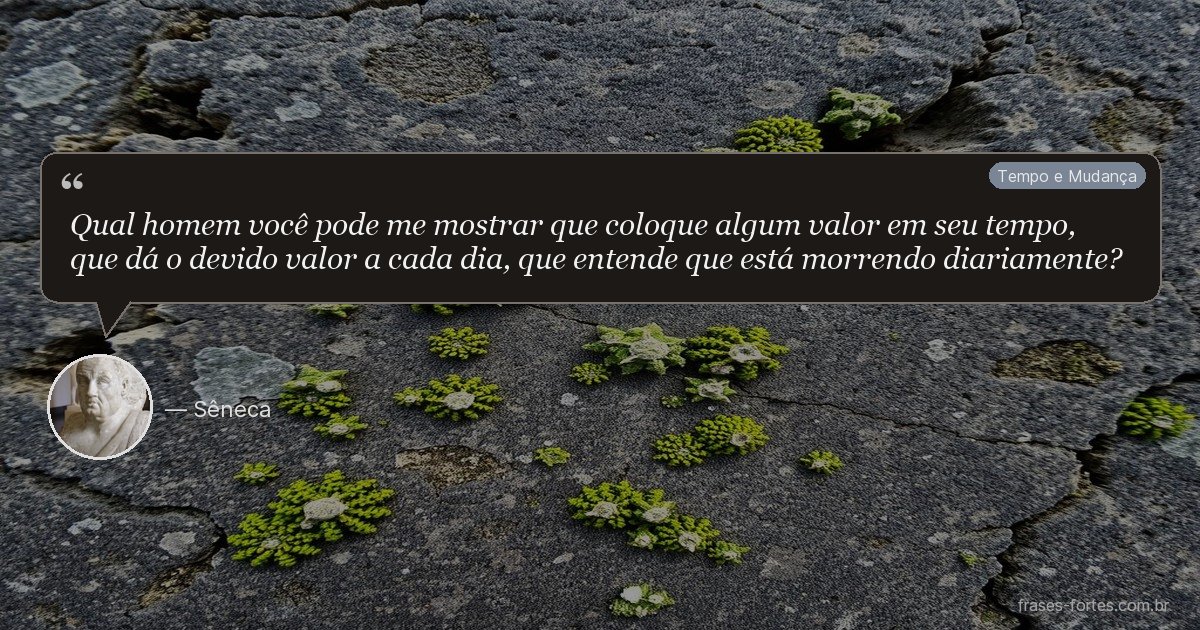 Frase de Sêneca