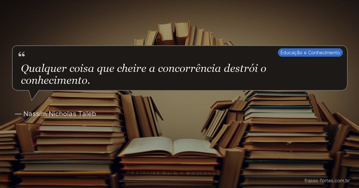Frase de Nassim Nicholas Taleb