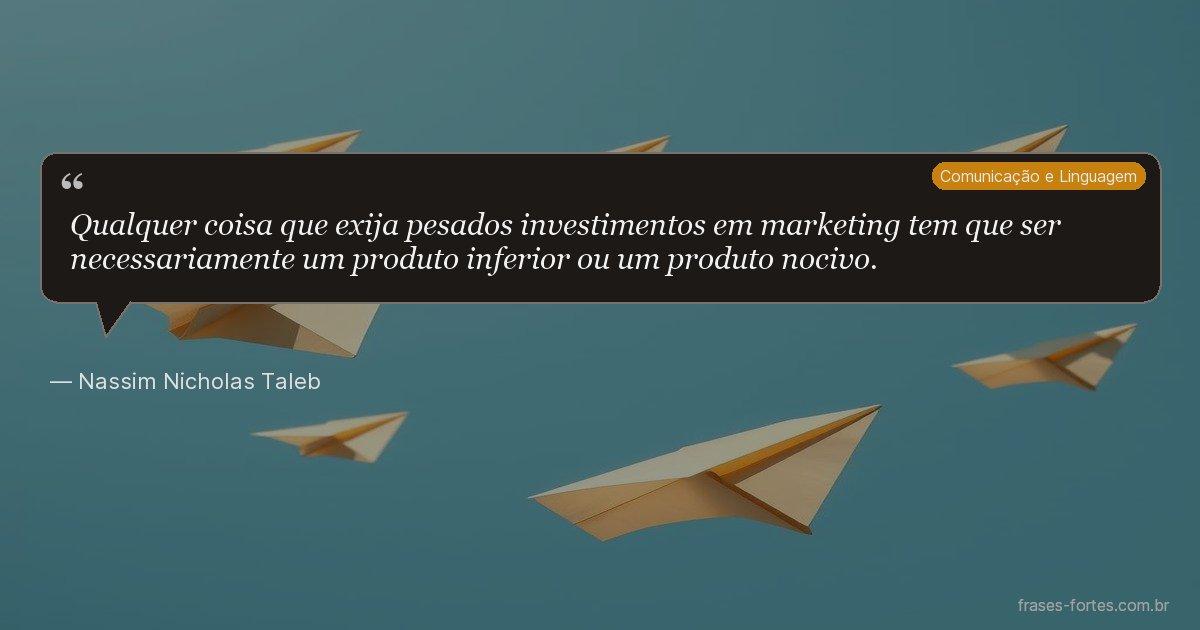 Frase de Nassim Nicholas Taleb