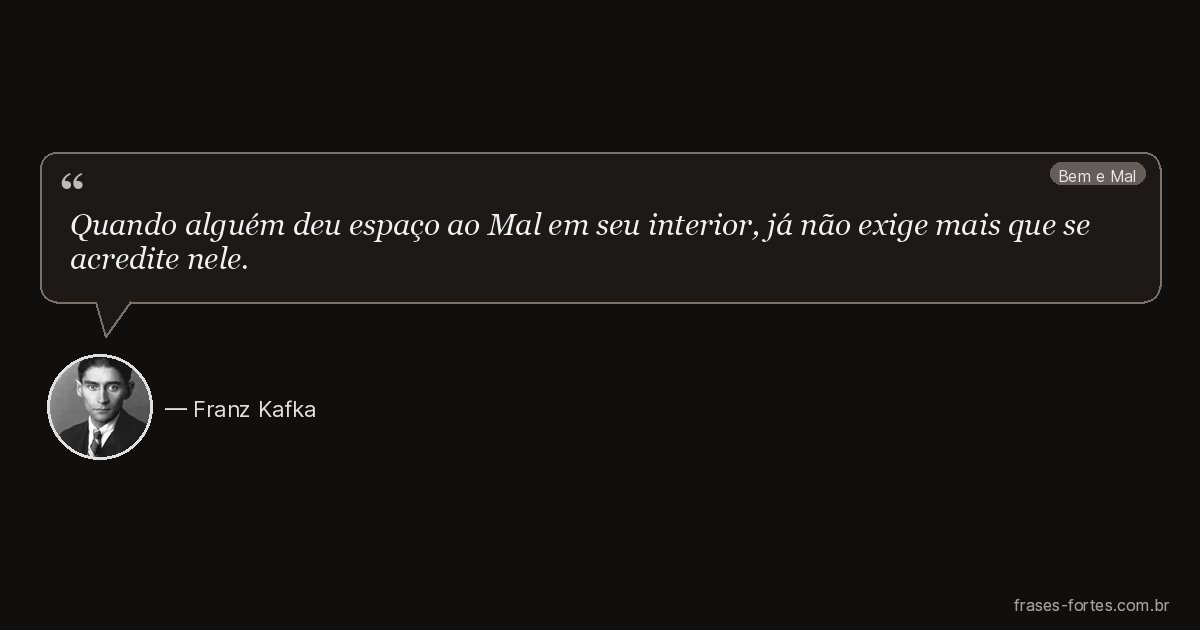Frase de Franz Kafka