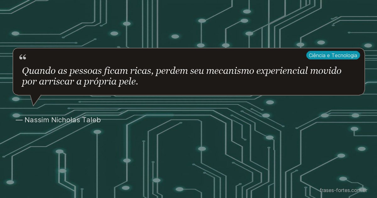 Frase de Nassim Nicholas Taleb
