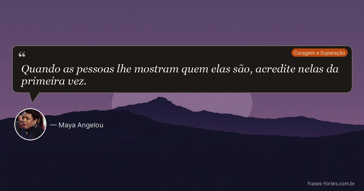 Frase de Maya Angelou