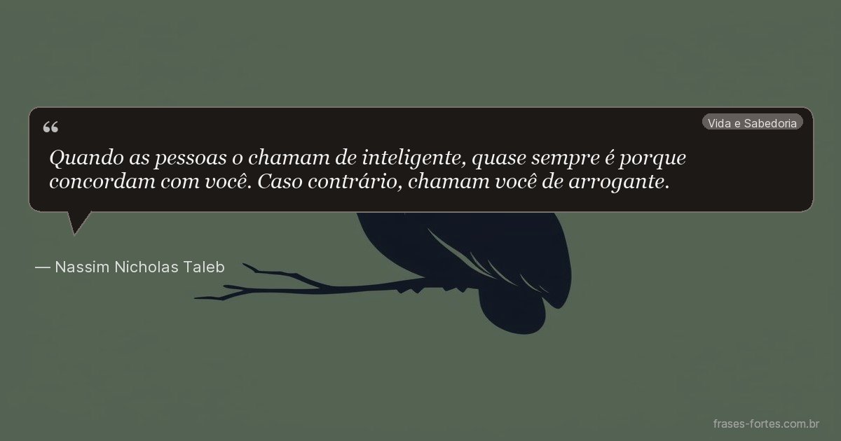 Frase de Nassim Nicholas Taleb