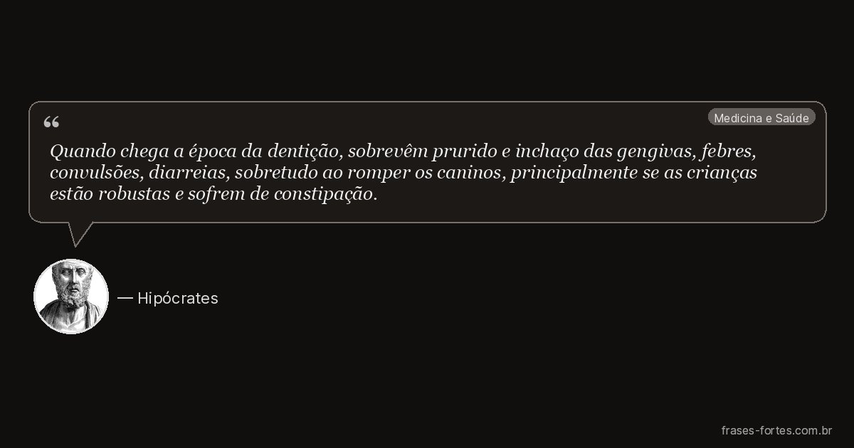 Frase de Hipócrates