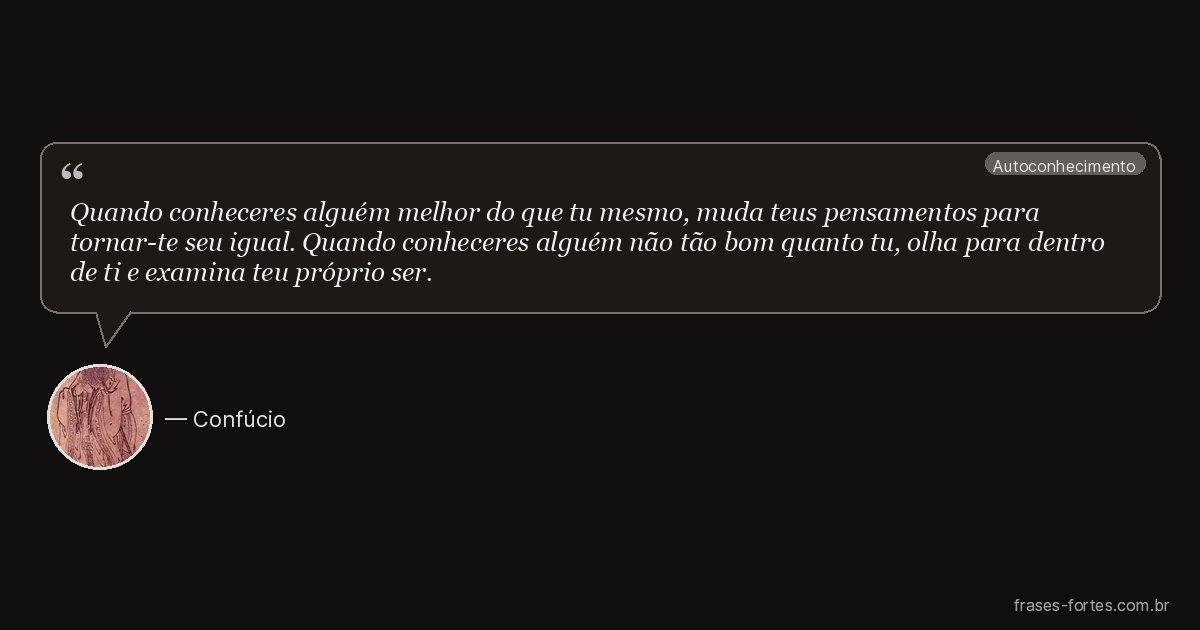 Frase de Confúcio