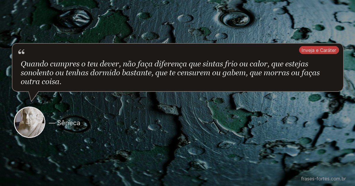 Frase de Marco Aurélio