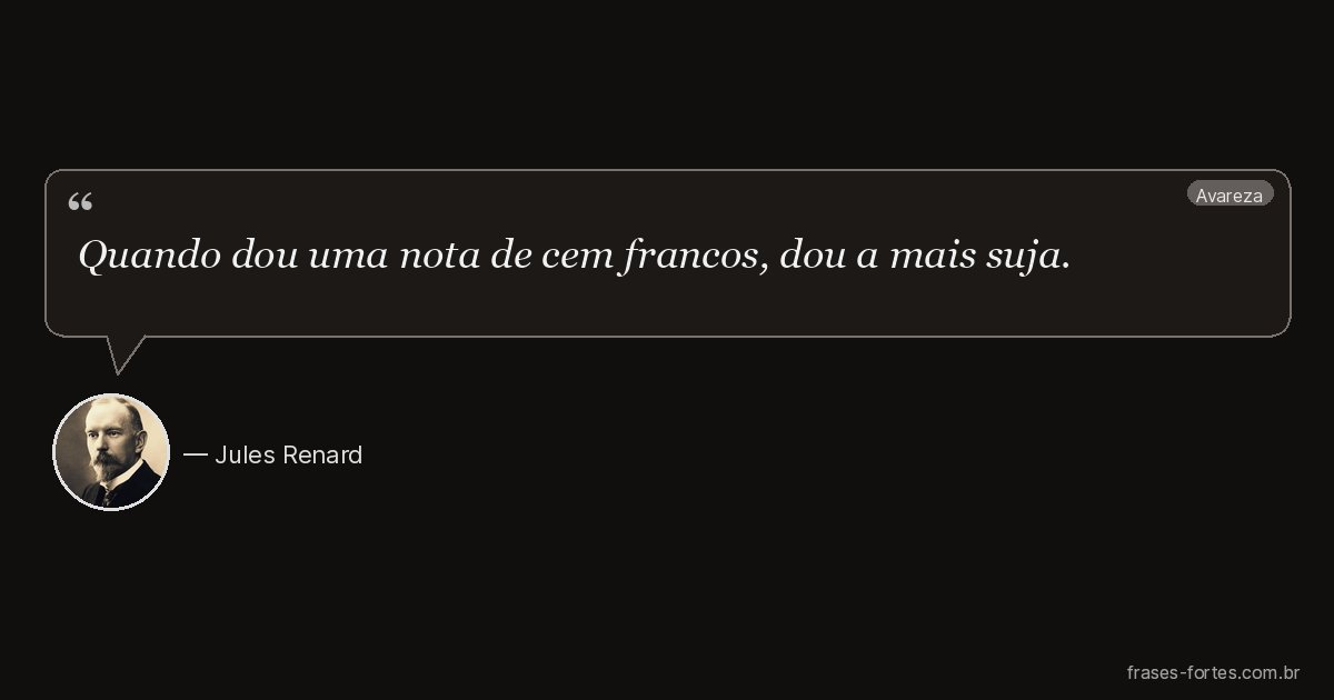 Frase de Jules Renard