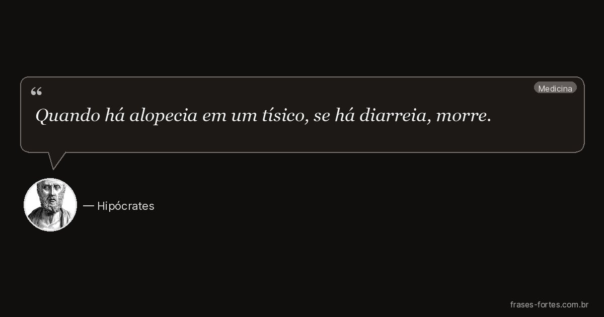 Frase de Hipócrates