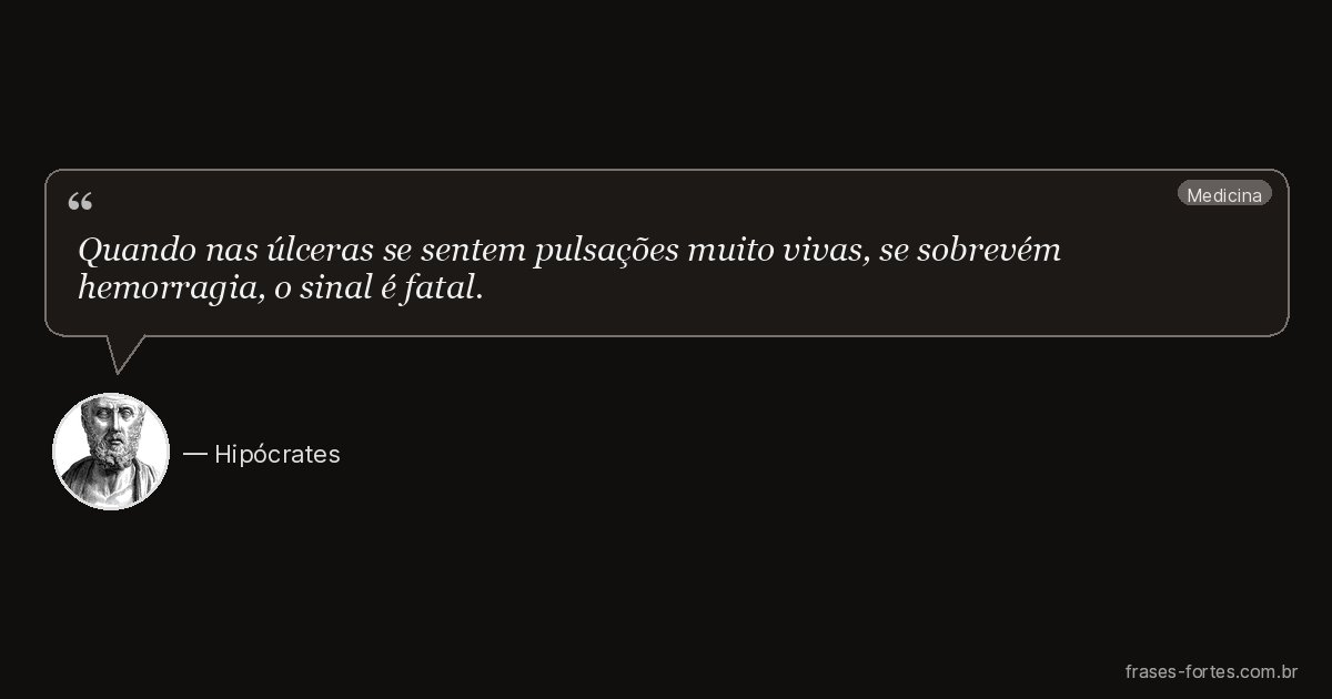 Frase de Hipócrates