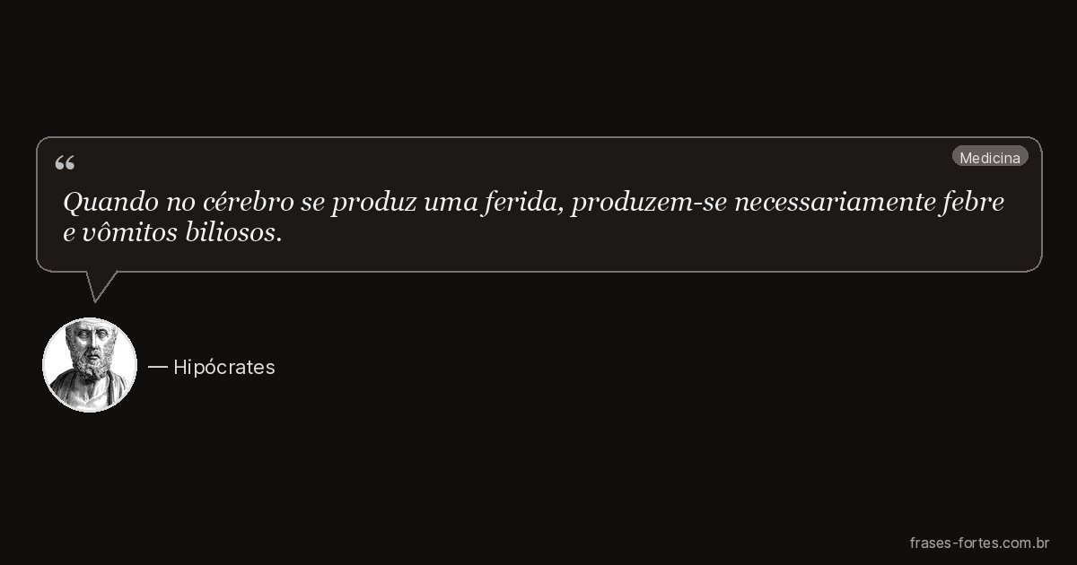 Frase de Hipócrates