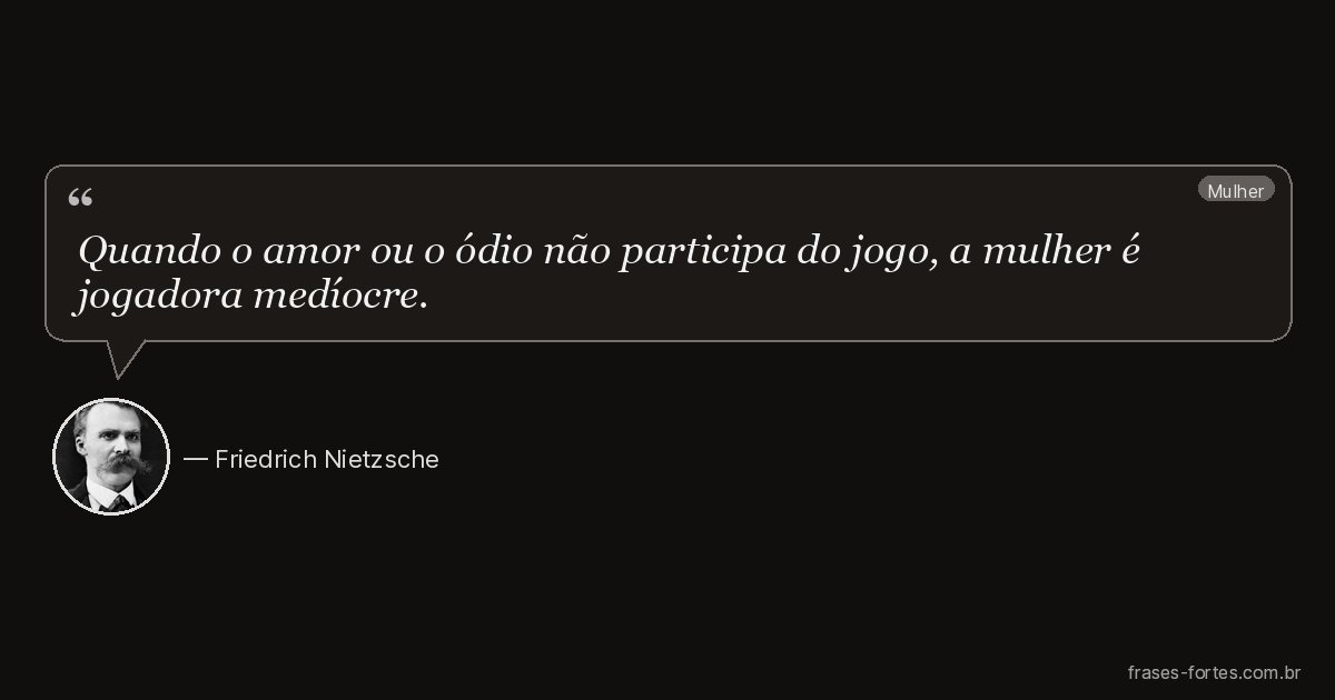 Frase de Friedrich Nietzsche