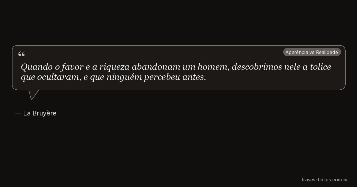 Frase de La Bruyère