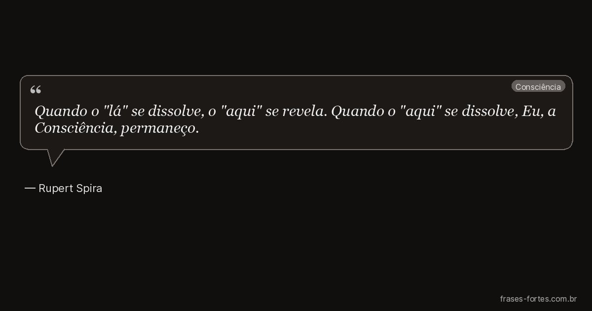 Frase de Rupert Spira