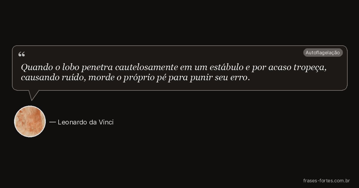 Frase de Leonardo da Vinci