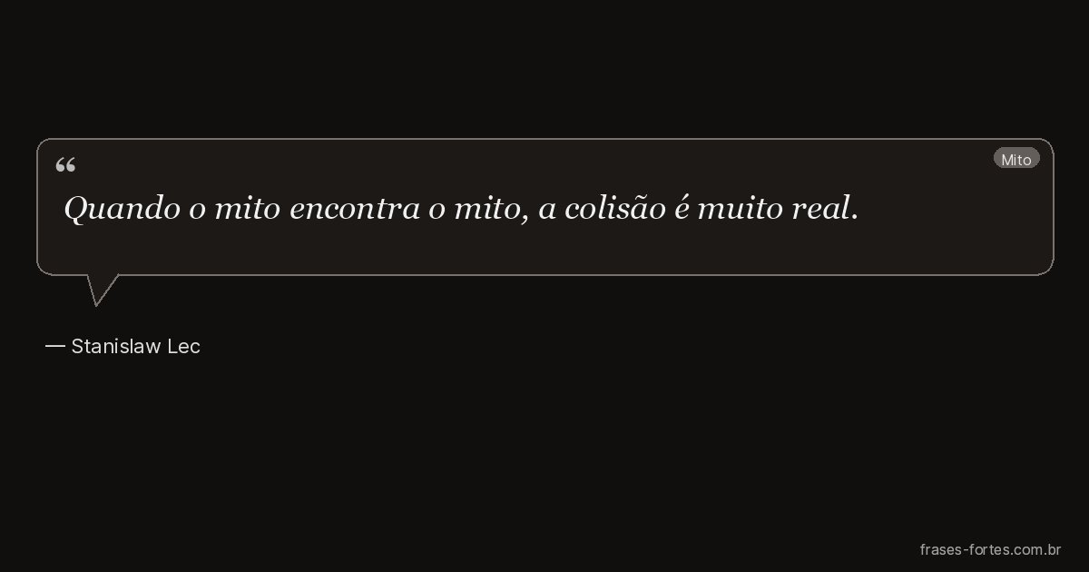 Frase de Stanislaw Lec