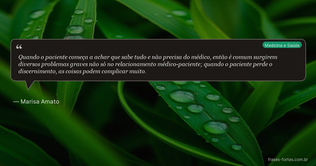 Frase de Marisa Amato