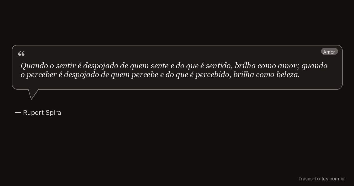 Frase de Rupert Spira