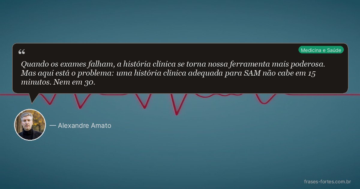 Frase de Alexandre Amato
